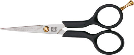 Парикмахерские ножницы DEWAL с микронасечками 5,5&quot;, пласт.ручки