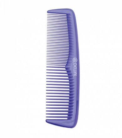 Расчёска для волос DEWAL, Эконом&quot;, синяя, карманная, 13 см., CO-6031BLUE&quot;